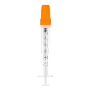 Safety insulin syringe