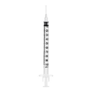 Standard insulin syringe