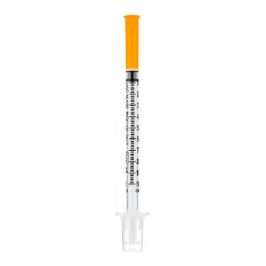 Standard insulin syringe