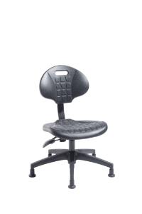 VWR® Urethane Lab Chairs, Desk Height, 2" Nylon Glides