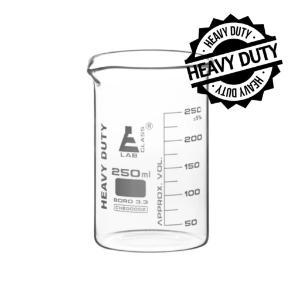 Beaker heavy duty glass 250 ml
