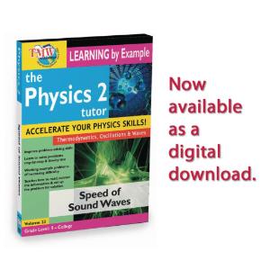 Speed of Sound Waves