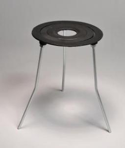 Burner Tripod Stand with Concentric Rings