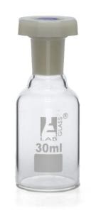 Reagent bottles with polypropylene stopper, narrow mouth