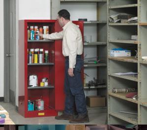 Sure-Grip® EX Slimline-Styled Safety Cabinets for Flammable Materials, Justrite®