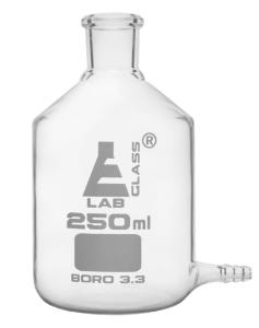 Aspirator bottle with outlet F