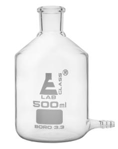 Aspirator bottle with outlet F