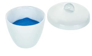 Porcelain crucible W/ Lid-50 ml