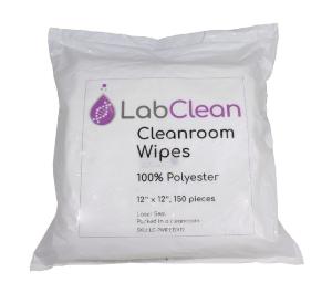 Cleanroom wipes polyester