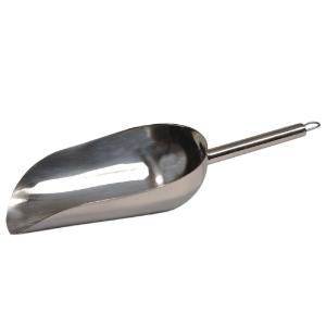 Laboratory scoop with handle stainless steel