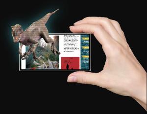 AR Dinosaur book