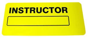 Instructor locator sign one sign