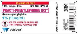 Practi-phenylephrine label