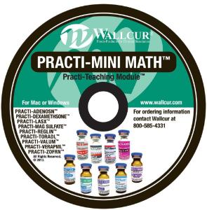 Practi-mini math CD module