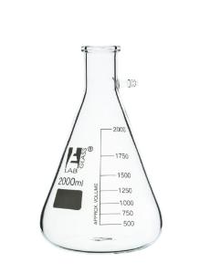 Filtering flasks with integral side arm