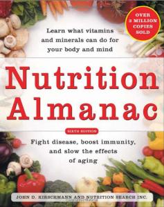 Book, Nutrition Almanac (Kirschmann)