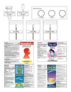 Kit Cold Flu Allergy Single