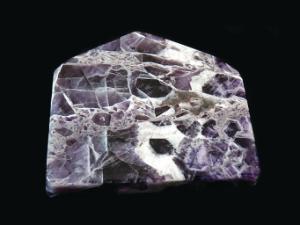 Quartz, Amethyst Polished Slice