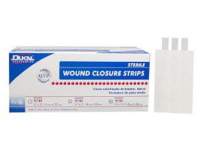 Wound closure strips