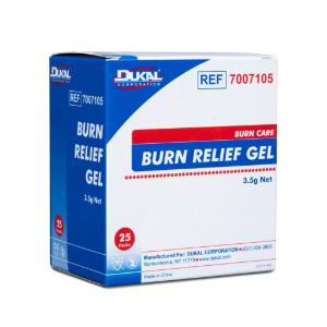 Burn gel sachet for minor burns CS 600