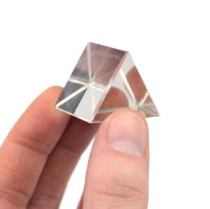 Equilateral prisms glass