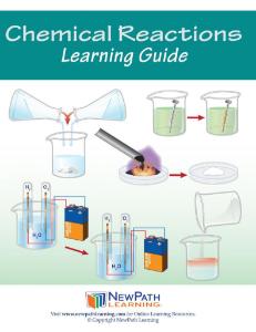 Guide, chemical reaction W online lesson