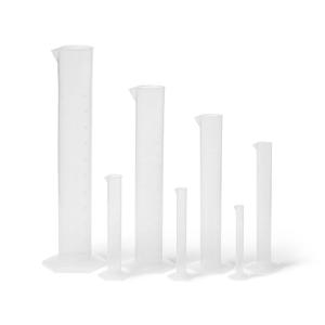 Plastic graduated cylinder sets, polypropylene, united scientific supplies