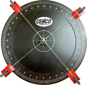 CENCO engraved precision force table