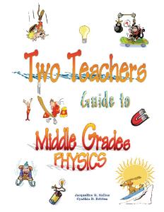 Middle Grades Physics Activities