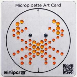 Mini PCR micropipette art lab 1