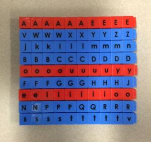 Unifix Letter Set, Pre K-4