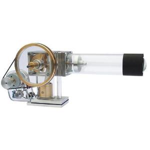 Transparent Solar Stirling Engine