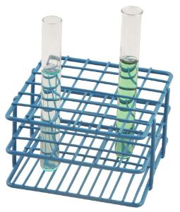 Blue Epoxy-Coated Steel Wire Test Tube Racks