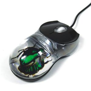 RealBug Computer Mice, Green Beetle