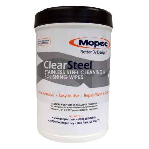 Stainless steel cleaning & polishing wipes