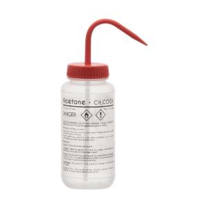 Wash bottle, Acetone, 500 ml