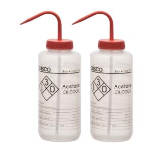 Wash bottles, Acetone, 1000 ml