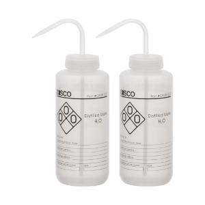 Wash bottles, distelled water, 1000 ml