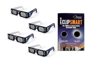 Eclipsmart solar eclipse glasses observing kit