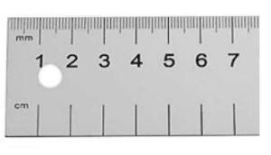 Aluminum Ruler - 30 cm