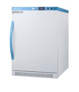 Medical laboratory series refrigerator with solid doors, 6 cu.ft.