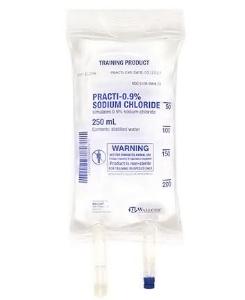 PRACTI-Sodium chloride IV bag