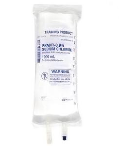 PRACTI-Sodium chloride IV bag