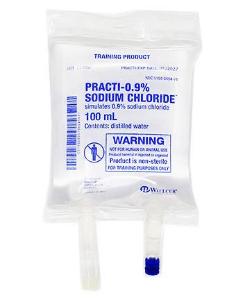 PRACTI-Sodium chloride IV bag