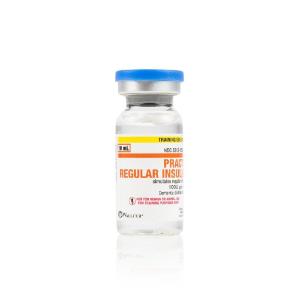 PRACTI-Regular Insulin vial