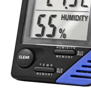 Thermometer/clock/humidity monitor
