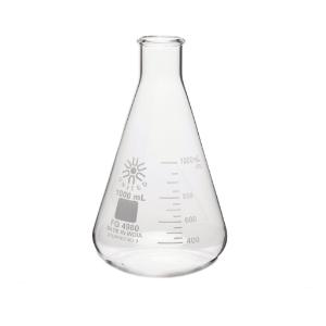 Erlenmeyer flasks, glass, 1000 ml