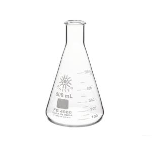 Erlenmeyer flasks, glass, 500 ml