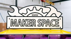 Maker Space Sign