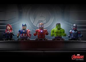 Ozobot Evo Action Skins from Marvel Avengers